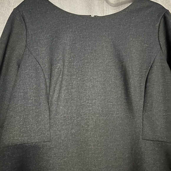 Elegant Charcoal Dress - Picture 2 of 4